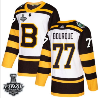 Bruins #77 Ray Bourque Weiß Classic 2019 Stanley Cup Final Stitched